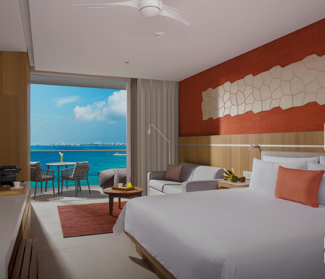 Preferred Club Deluxe Ocean View, Dreams Vista Cancun Golf & Spa Resort
