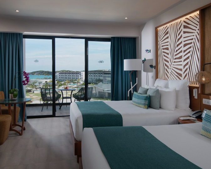 Junior Suite Partial Ocean View, Dreams Macao Beach