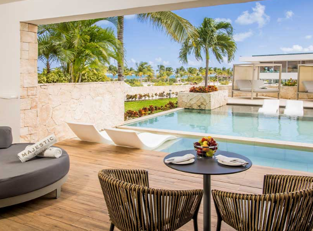 Elegance Club Swim Up Suite (Outdoor Jacuzzi), Majestic Elegance Costa Mujeres