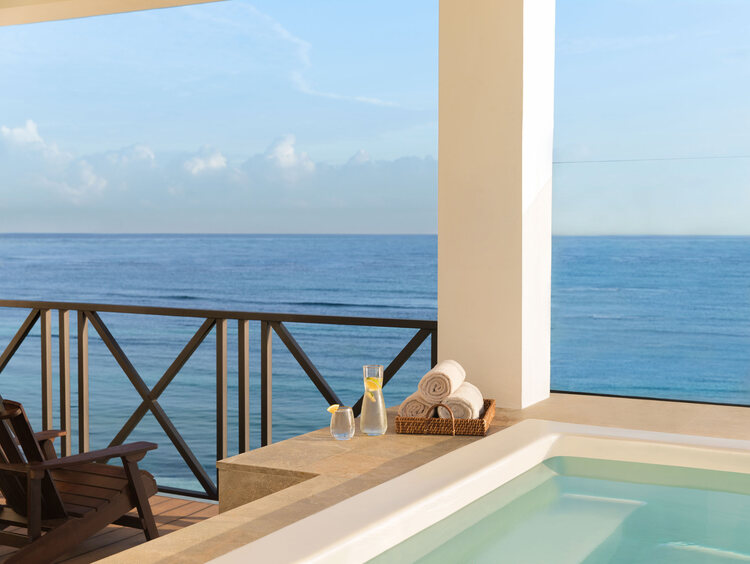 Excellence Club Beachfront House Suite w/ Plunge Pool, Excellence Oyster Bay