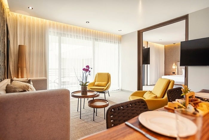 One Bedroom Partial Oceanview Residence, The Five Oceanfront Puerto Morales