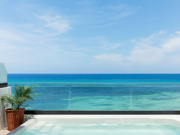 Junior Suite w/ Plunge Pool Ocean Front, Excellence Oyster Bay