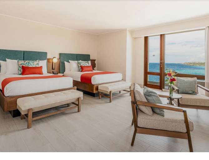 Preferred Club Junior Suite Ocean View, Dreams Curacao Resort, Spa & Casino