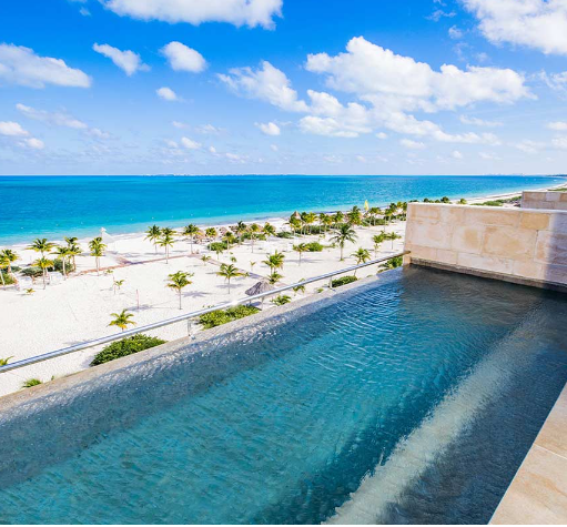 Mirage Club Plunge Pool Suite Oceanfront, Majestic Mirage Costa Mujeres