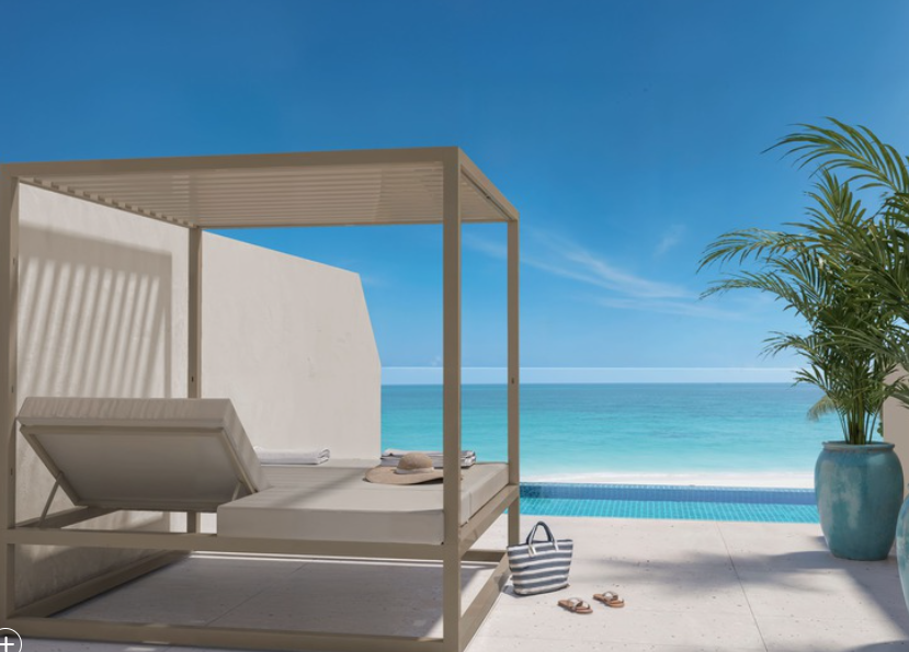 Excellence Club Beachfront Honeymoon Two-Story Rooftop Terrace Suite With Plunge Pool, Finest Riviera Cancun