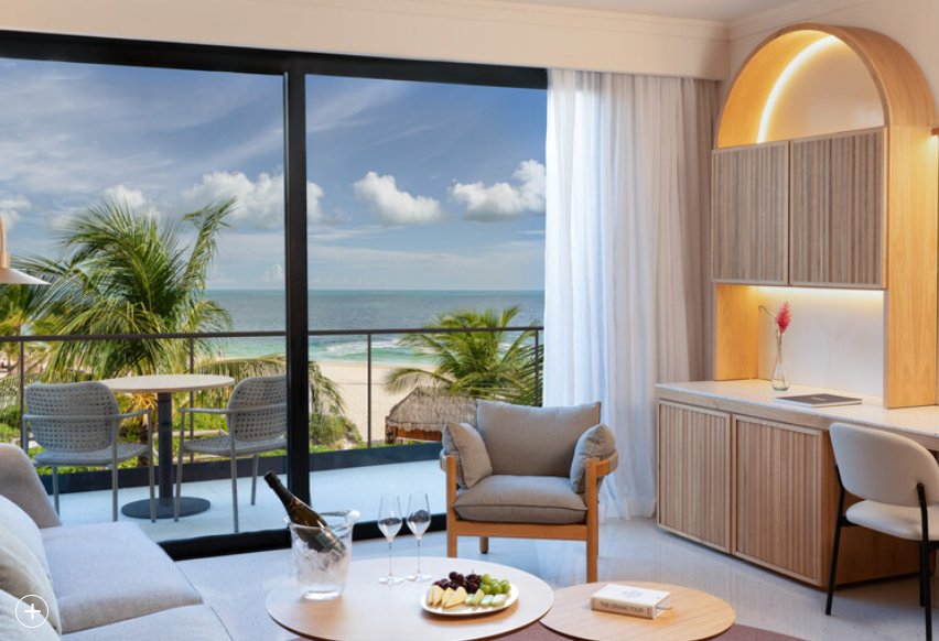 Finest Club Family Suite Two-Story Rooftop Terrace Suite With Plunge Pool Ocean View, Finest Riviera Cancun