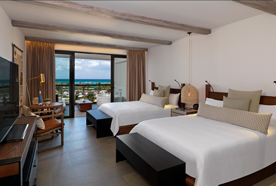 Alcoba Ocean View - Queen Beds, Unico 20 87 Riviera Maya
